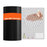 Hardware Cloth 24 x 100 ft 19 Gauge Galvanized Wire Mesh Roll Vinyl Coated Chicken Wire Fence for Chicken Coop Rabbit Snake Barrier and Poultry Enclosures